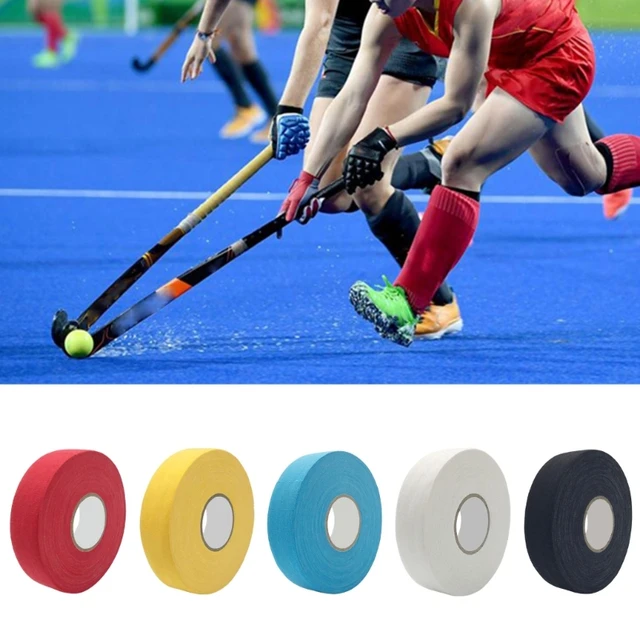 PAEFIU Ruban Adhésif Autocollant Hockey Antidérapant Bande pour Crosse De  Hockey Glace Tape Protecteu, pour Bandes De Bâton De Hockey sur Tige De  Badminton, 984 Pouces (Noir) : : Sports et Loisirs