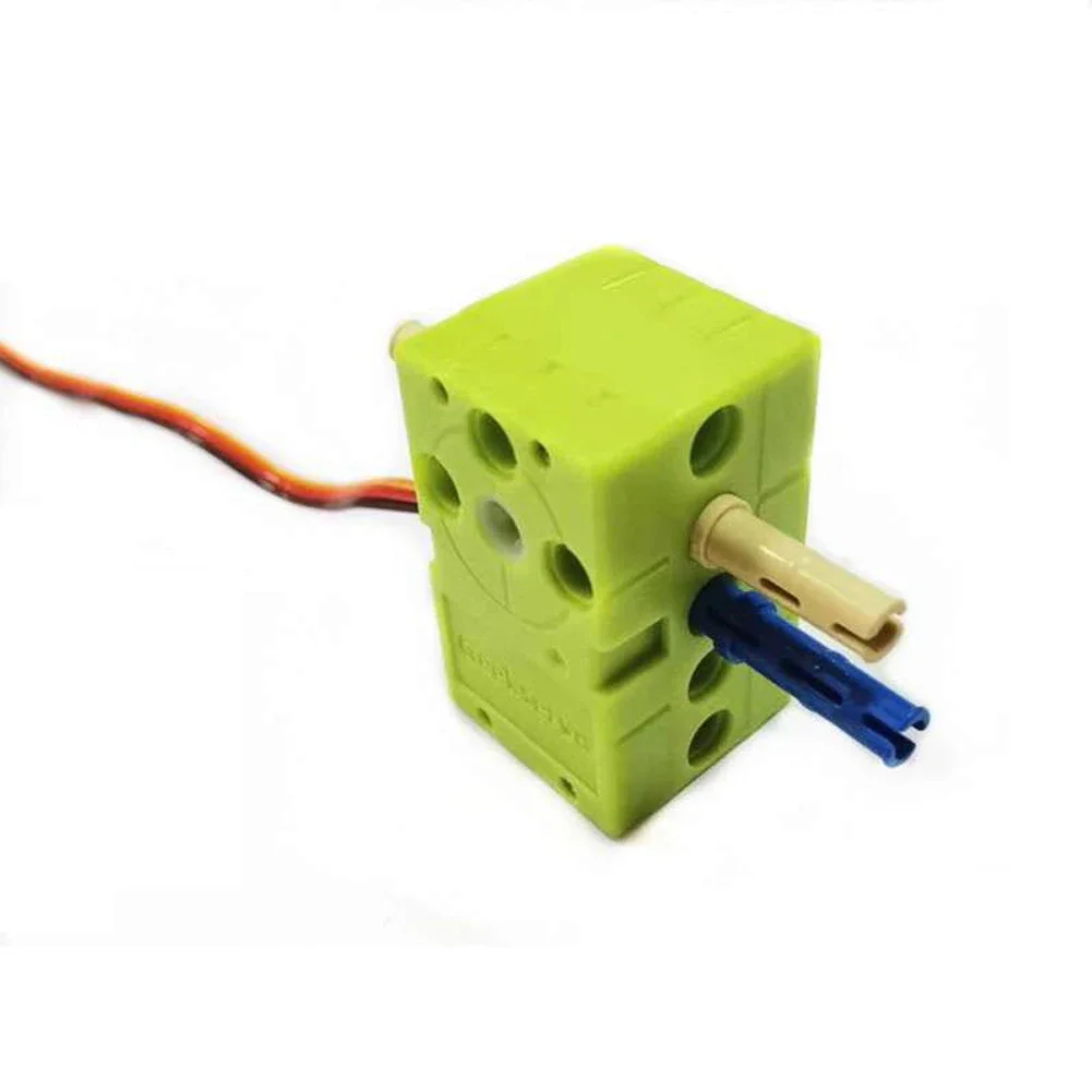 0.7kg Geekservo Continuous Rotation Servo 360 Degree Forward Reverse Green 4.8V-6V PWM Control Compatible With legoeds Microbit