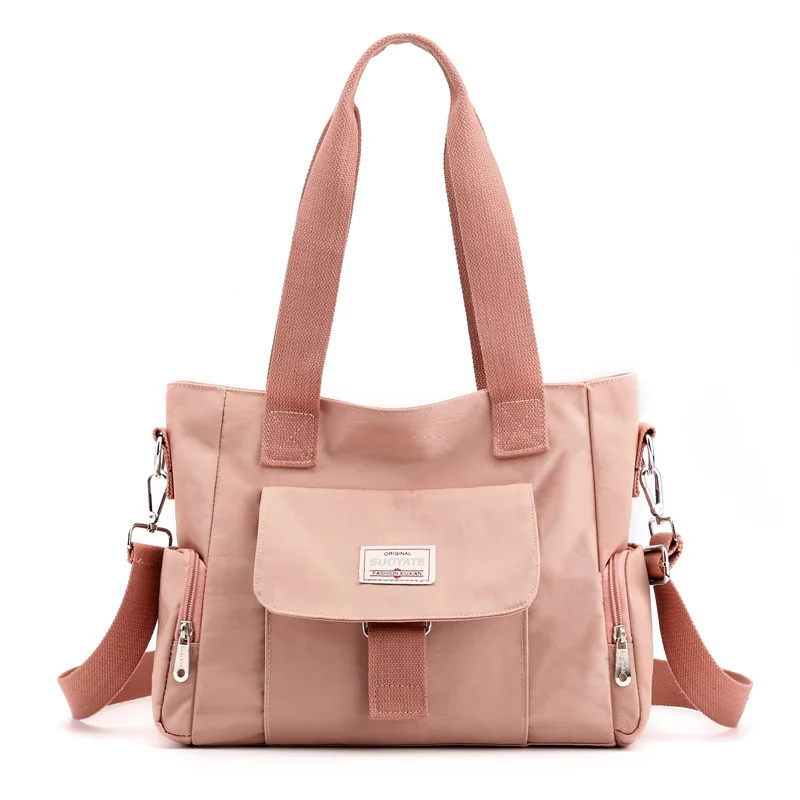 2022 New Women's Handbags Multi-layered Lightweight One-shoulder Messenger Bag Oxford Cloth Large-capacity Women's Handbag 