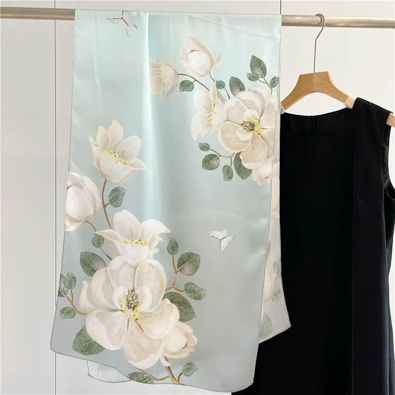 Long Silk Scarf 6