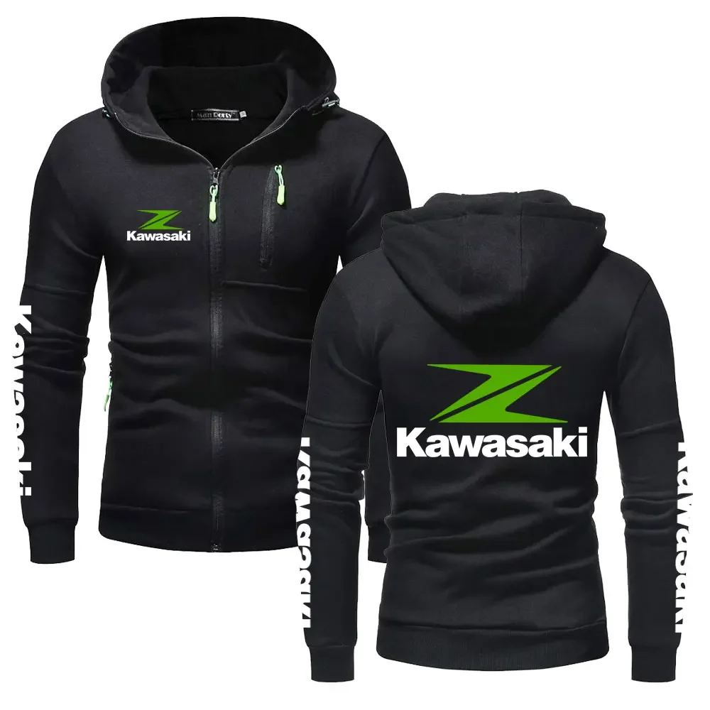 كاواساكي شعار سباق الدراجات النارية فريق الرجال زم...