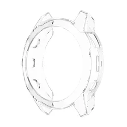 Premium TPU Protective Case with Screen Protector for Garmin Fenix Series - Durable Watch Cover Bumper and Silicone Frame Accessories (Clear)