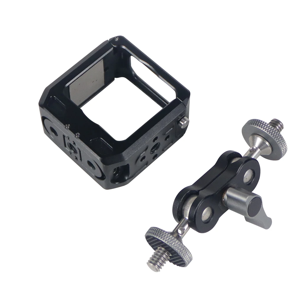 Magnetic Action Camera Cage For Action 2 Dual-screen Full Cage w/ Cold Shoe Mou