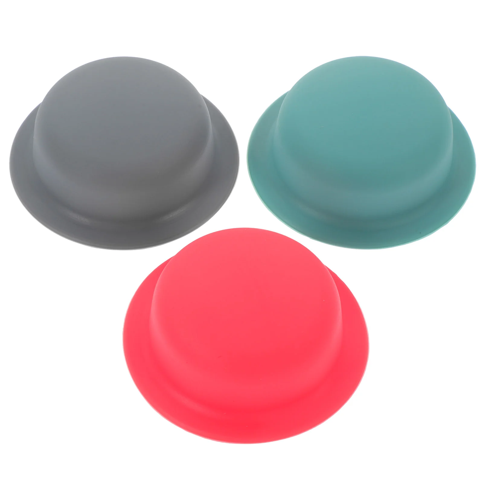 

3 Pcs Universal Silicone Pot Lid Cover Cookware Replacement Knob Silica Gel Protector