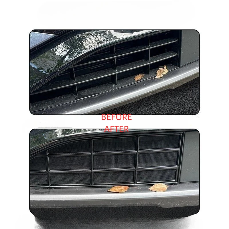 BYD 씰라이언 7 EV 2024-2026 전면 그릴 벌레망, 무타공 간편 설치, 곤충/먼지/부스러기 방지 보호망 액세서리