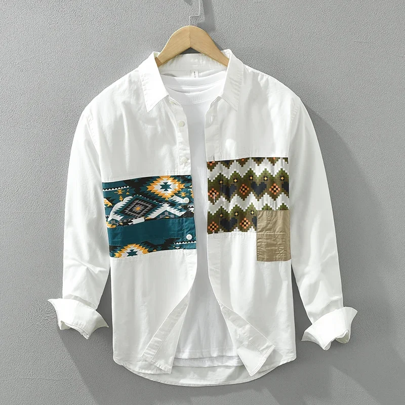 Back view of the white shirt