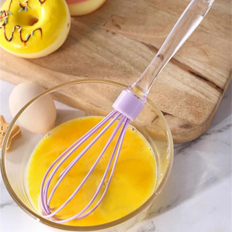 

Ручная венчик для яиц. Простая в использовании, прочная венчик для любителей выпечки и кулинарии.