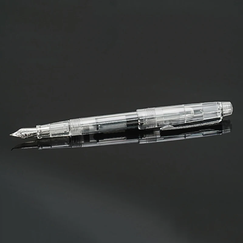 0.5mm 투명 펜 및 검정 잉크 색 세트, 학생 필기 문구, 학교 문구 용품, 인기 크리에이티브 신제품, 2 개