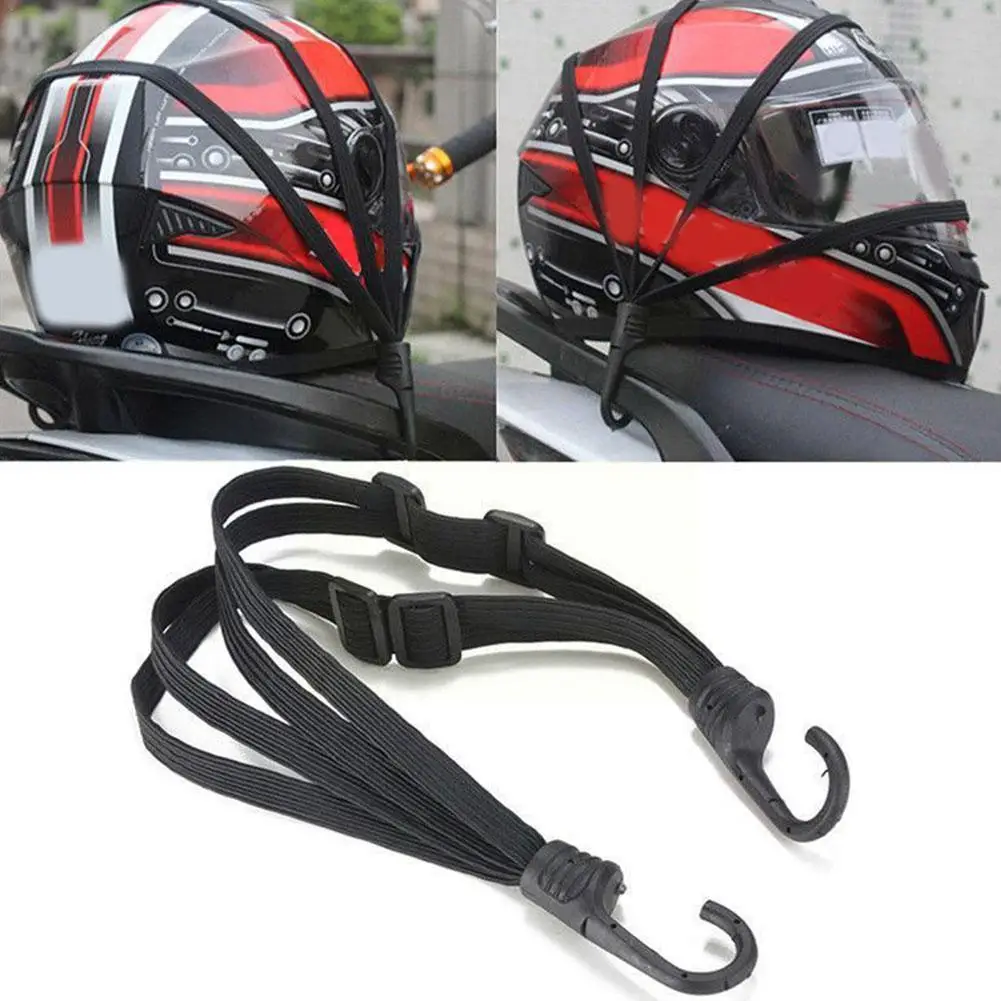 

Motorcycle Helmet Elastic Rope Strap Retractable Rubber Tying Shelf Parts Luggage Rope Motorcycle Fixed Plastic Universal B V6M7