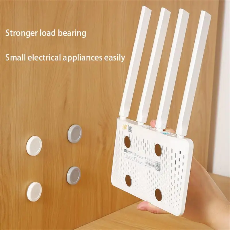 

Magnetic Hook User Friendly Orderly Simple And Beautiful Higher Load Bearing Creative Magnet Storage Rack Hole Stylish Design
