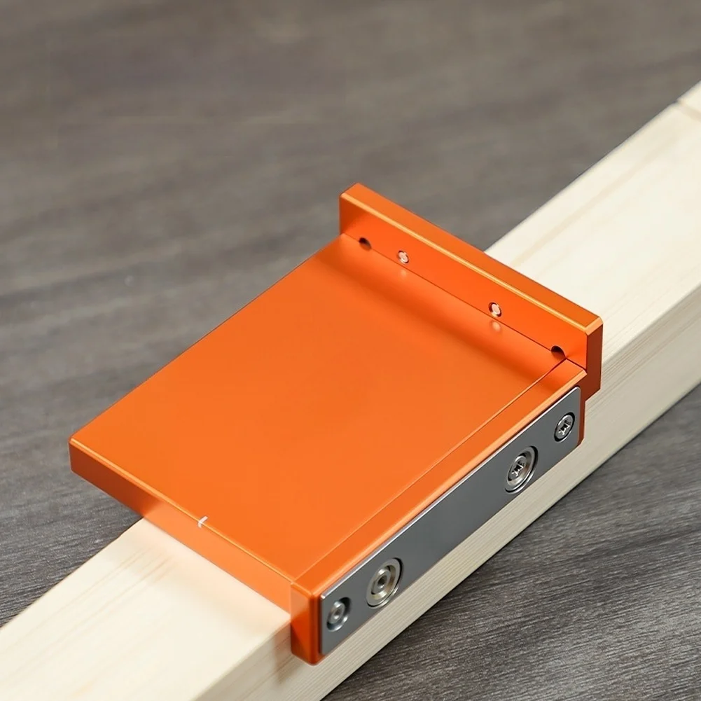 Aluminum Alloy 90 Degree Saw Guide - Right Angle Woodworking Cutting Positioning Tool with Strong Magnetic Base