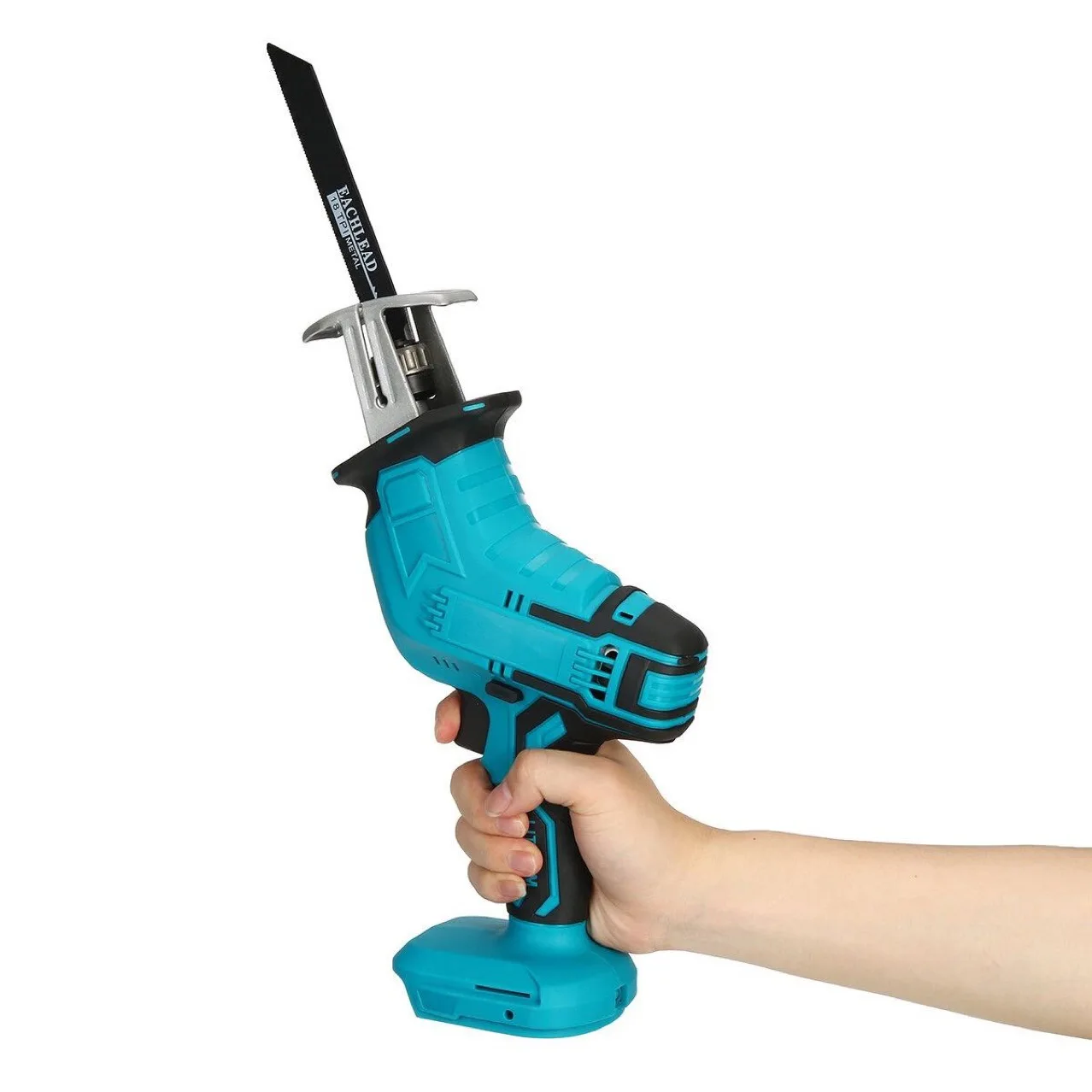 Reciprocating Saw Electric Saw Cordless Electric Reciprocating Saw For Wood Metal PVC Pipe Cutting With 4 Blades For Makita 18V Battery