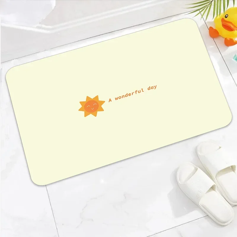 

Room floor mat, water absorbing pad, bathroom entrance anti-skid foot mat, door mat