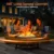 27 inch Smokeless Outdoor Fire Pit with Ash Pan for Patio Use Portable Wood-Burning Fire Pit for Backyard Camping Outdoor Gathe 4