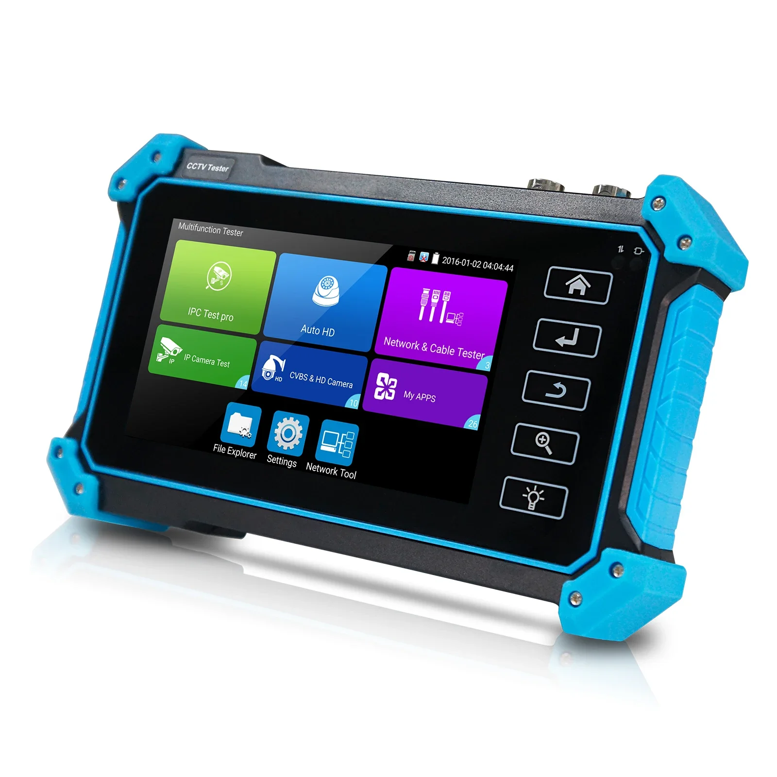 Controller Ptz 5100 Plus Tester Monitor Kit Tester Di Videosorveglianza Cavo Di Rete Uscita Hikvision Dahua Dv12V Multifunzione