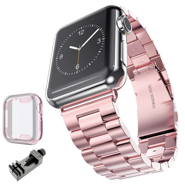 Premium Stainless Steel Case + Strap for iWatch Ultra 2 & Apple Watch Series - Sleek and Durable Design