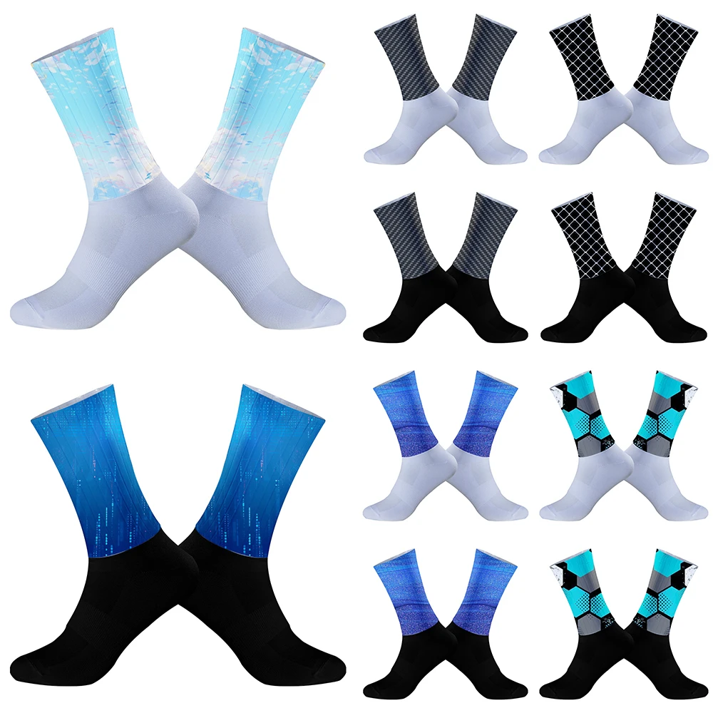 Summer Cycling Socks Anti Slip Seamless Breathable for Men sports socks cycling socks fitness sports socks sport socks