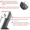 6-16mm Portable Dreadlocks Machine,Electric Dreadlock Machine Kit,Dreadlock Maker for Long Human Hair and Synthetic Hair 2