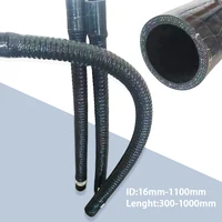 ID16-110mm ทุกขนาด Universal ซิลิโคนยืดหยุ่นท่อหม้อน้ํารถท่อสําหรับ Air Intake แรงดันสูงสูงอุณหภูมิ 4