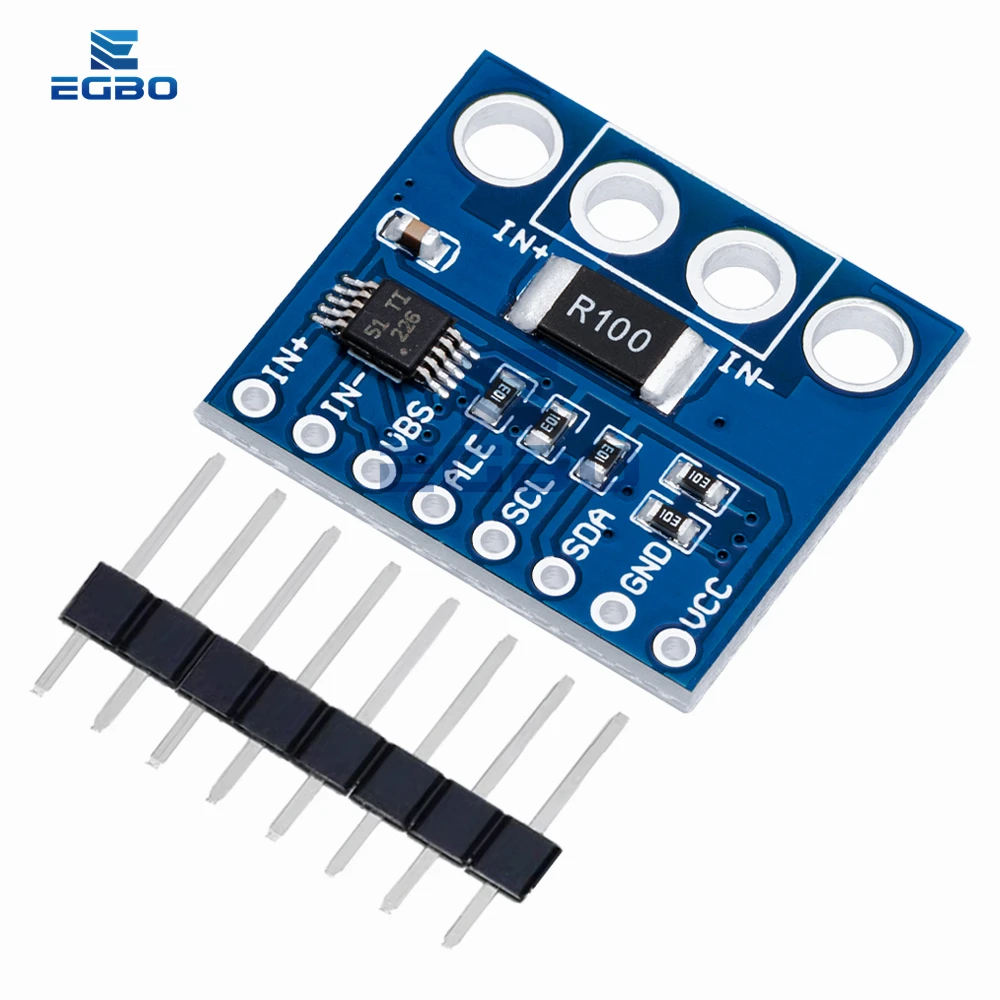 Bi-Directional Current and Power Monitoring Sensor Module with IIC I2C Interface