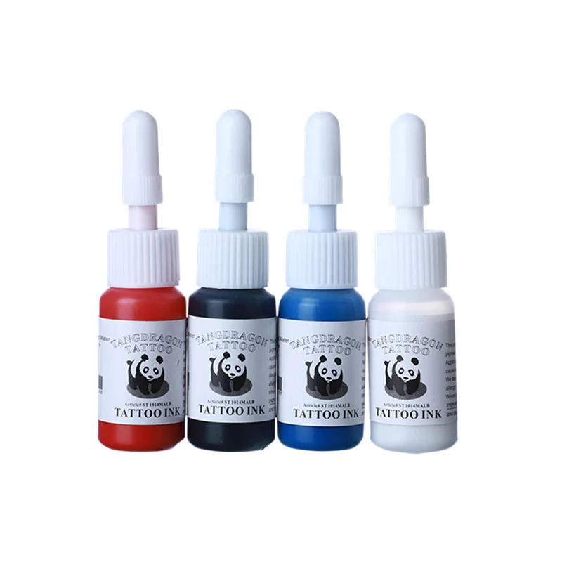 1/2/3 PCS Tattoo Ink Pigment Color Tattoo Body Coloring Painting Art Permanent Makeup Tools Professional Eyebrow Eyeliner