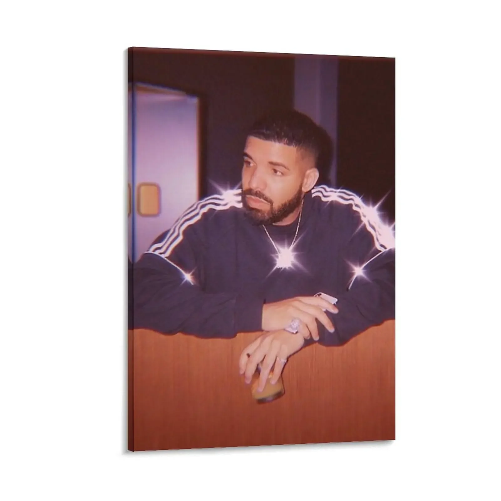 

Drake bling Canvas Painting Wall posters Picture on the wall
