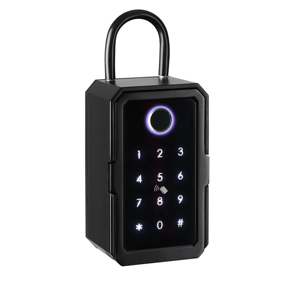 

Password storage box Tuya/TTlock Bluetooth connection fingerprint lock box