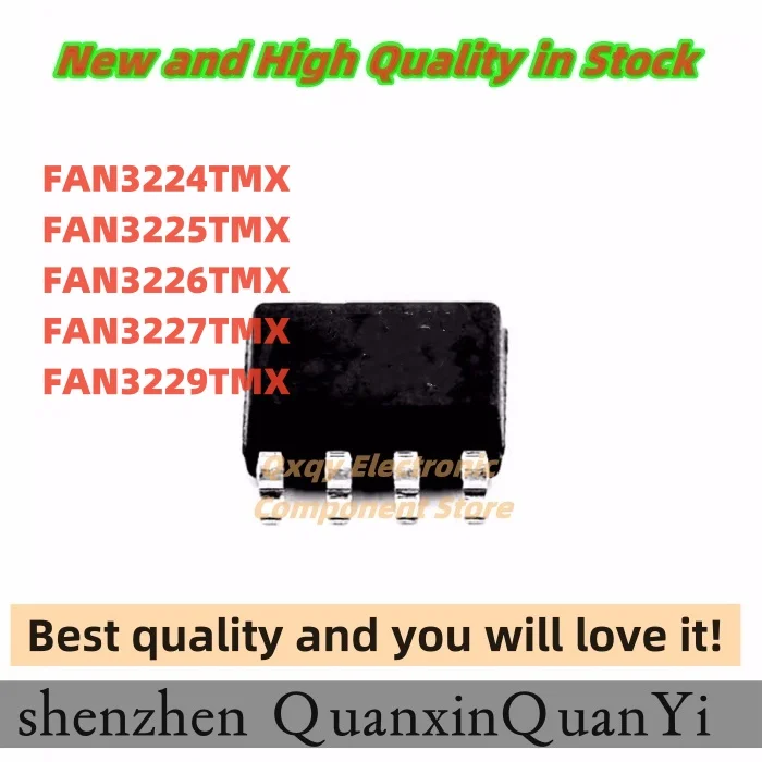 10PCS-NEW-FAN3224TMX-FAN3224T-FAN3225TMX-FAN3225T-FAN3226TMX-FAN3226T ...