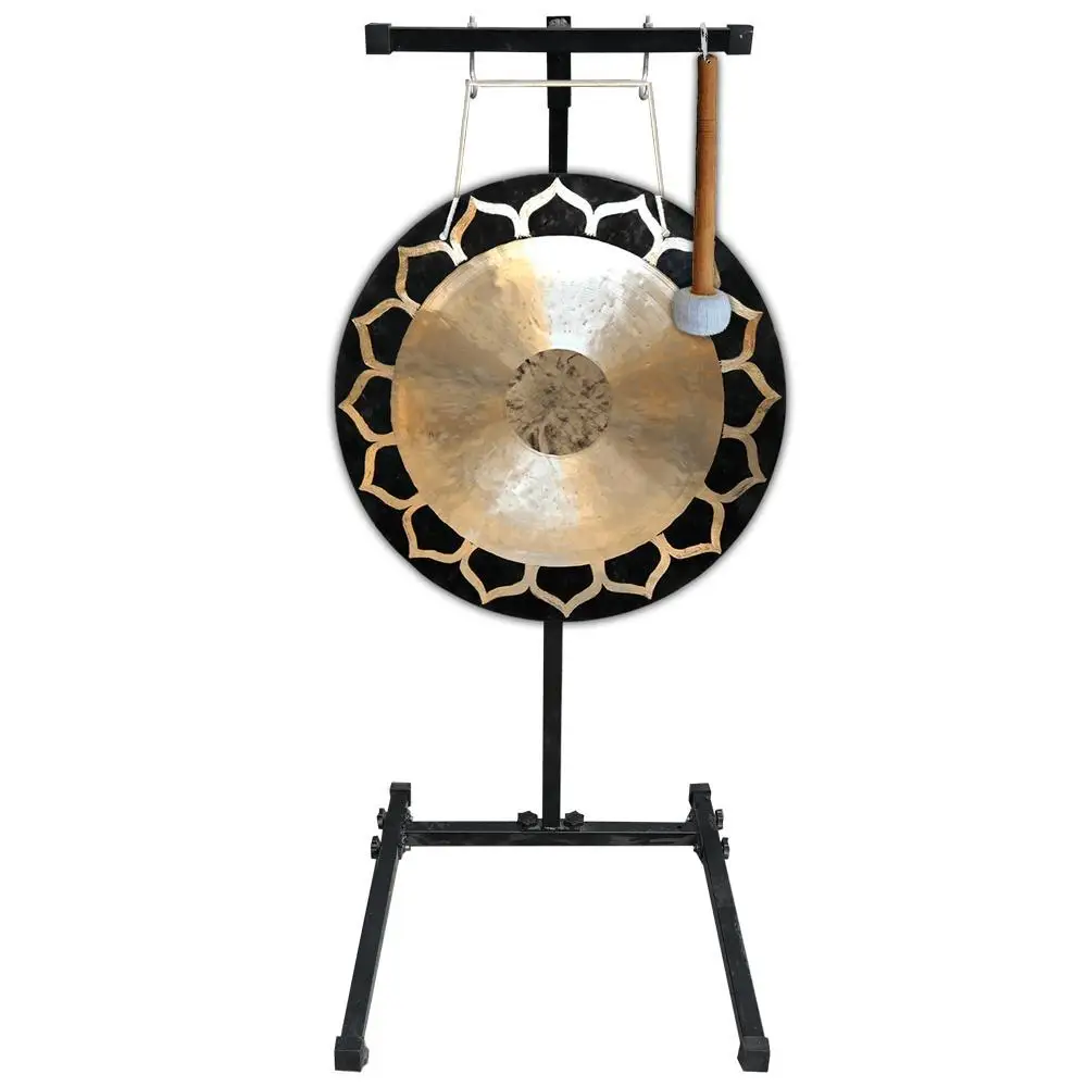 Arborea 16" Hand Hammered Wind Gongs Without Stand Bronze Highquality Feng Gongs For Sound