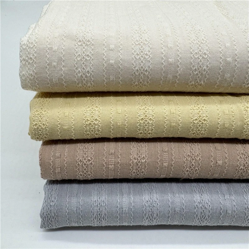 ผ้าก๊อซเนื้อผ้าฝ้ายแท้ 100% ลายทางสดใส สำหรับตัดเย็บเสื้อผ้าผู้หญิง ชุดเดรสเด็ก ระบายอากาศได้ดี น้ำหนักเบา วัสดุแฟชั่น 1