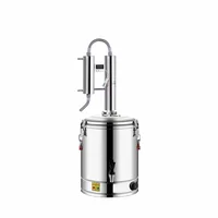 220V /2500W/2800W Small Home Brewing Distiller 30L／50L Home Vodka Brewing Machine Rectification Brewing Equipment 1