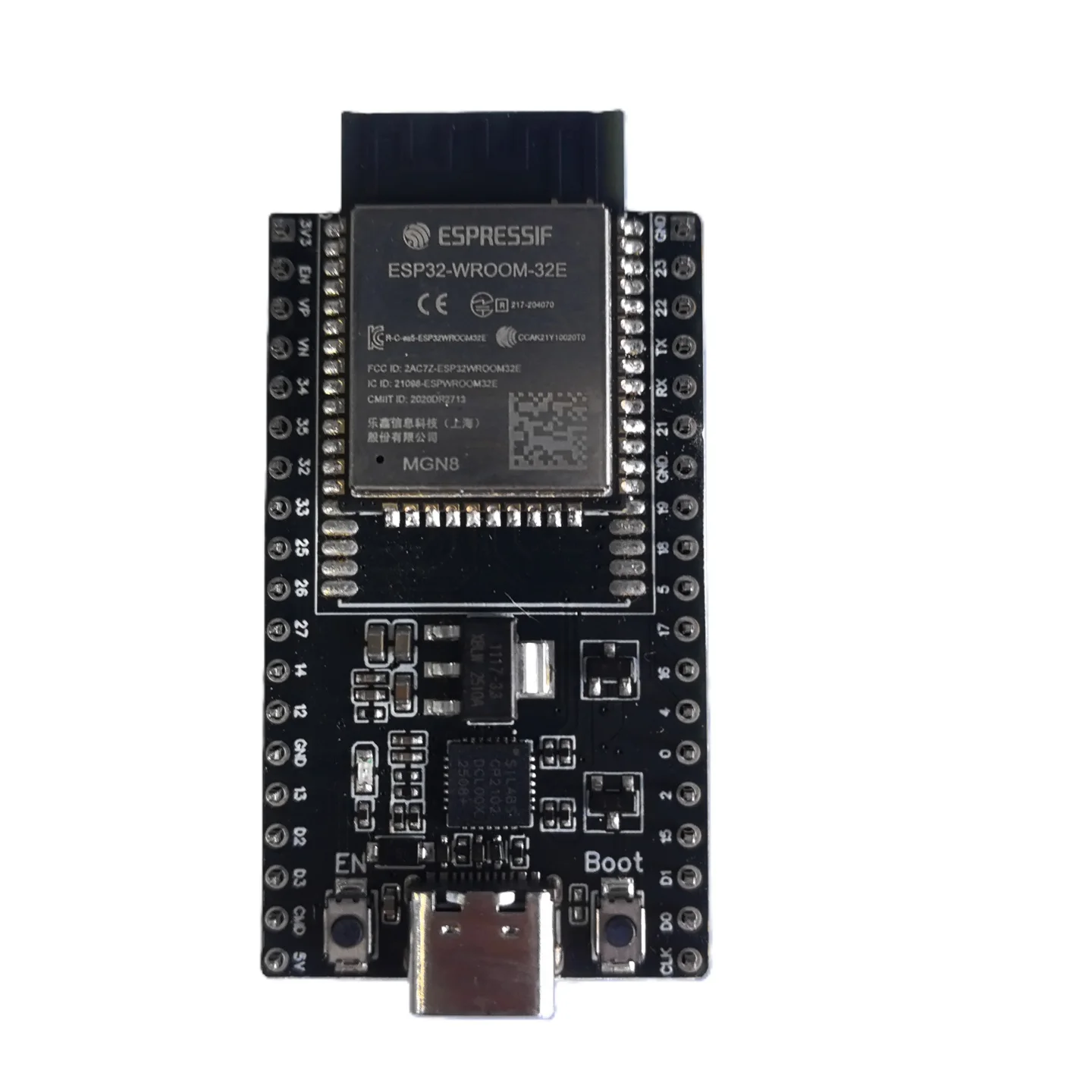 รูปสินค้า บอร์ดพัฒนา ESP32 สำหรับ IoT พร้อมโมดูล WROOM หน่วยความจำหลากหลาย