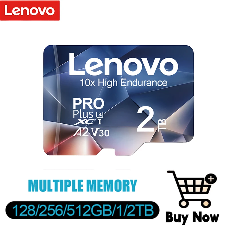 Scheda Di Memoria Lenovo A2 Ad Alta Velocità Classe 10 Mini Sd Card 1/2Tb Sd/Tf Flash Card 512Gb 128Gb Sd Memory Card 256Gb Tf Card Per Ps4