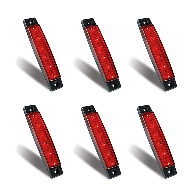 

6 шт., подсветка для морской лодки, водонепроницаемая подсветка 12 В