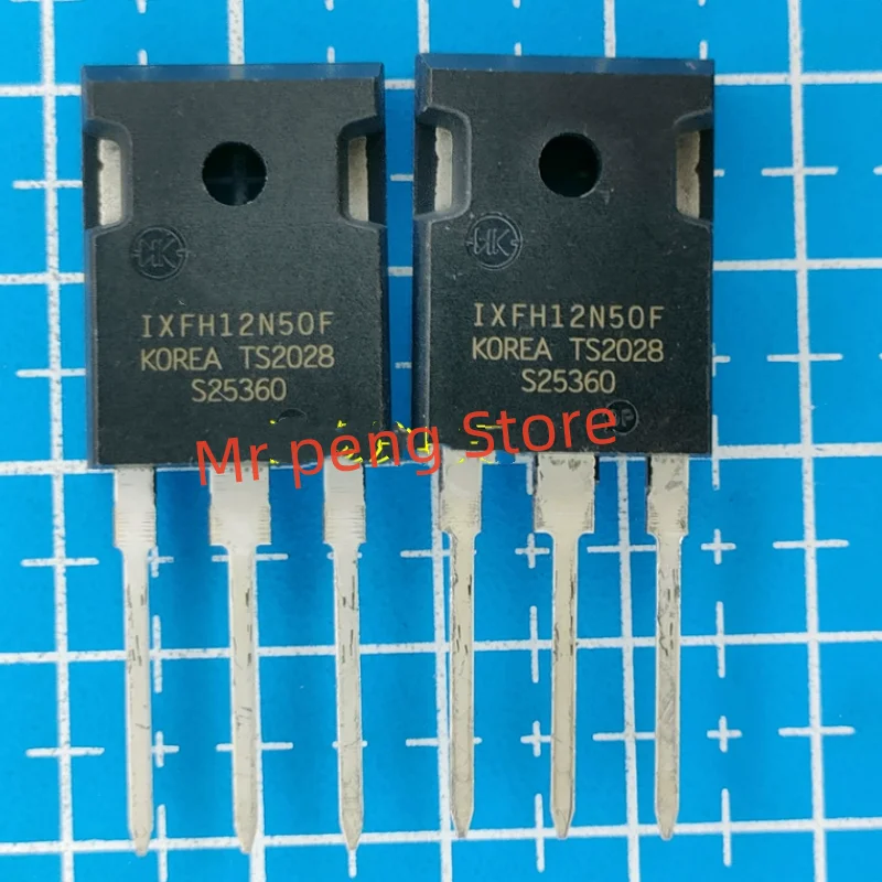 

5 шт. новый оригинальный IXFH12N50F 500V 12A TO247