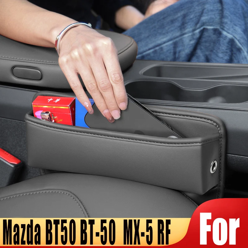 Per Mazda Bt50 Bt-50 Mx-5 Rf Console Per Auto In Pelle Pu Sedile Anteriore Gap Filler Pocket Box Accessori Per Cover Incorporati Multifunzionali