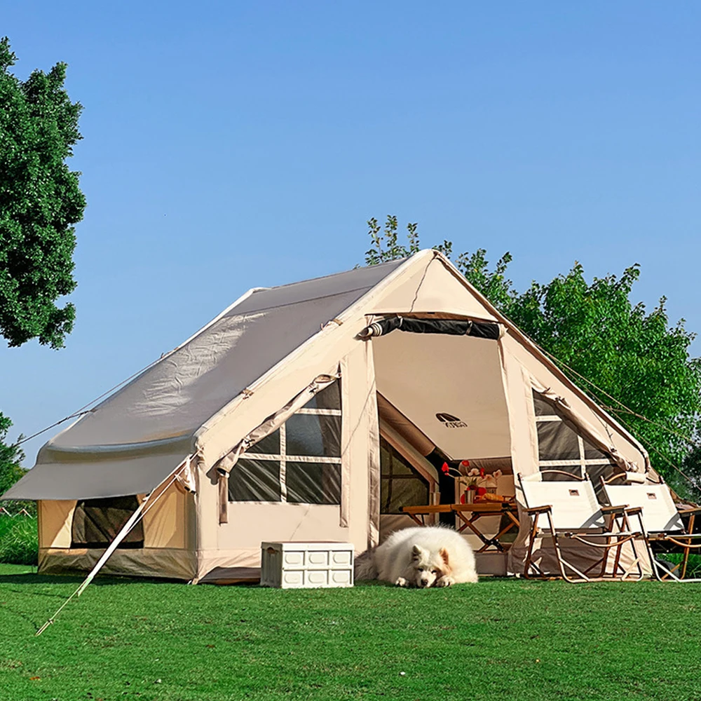 Outdoor Waterproof Inflatable Tent Portable Easy Setup Camping Tent with Canopy for 4-8 People Tents Outdoor Camping 12 Outdoor Waterproof Inflatable Tent Portable Easy Setup Camping Tent with Canopy for 4-8 People Tents Outdoor Camping 6