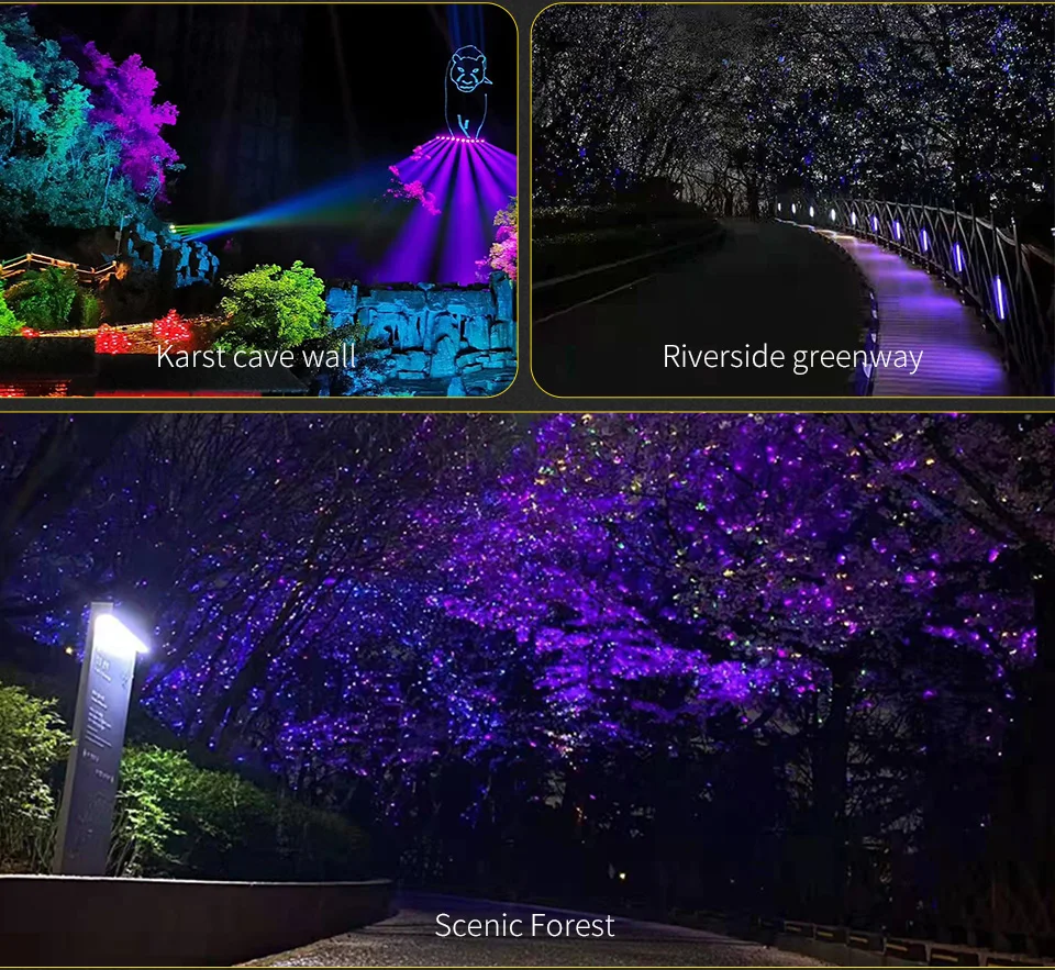Firefly Laser Light RGB Laser Light Waterproof Laser Projector Light Dj Party Li
