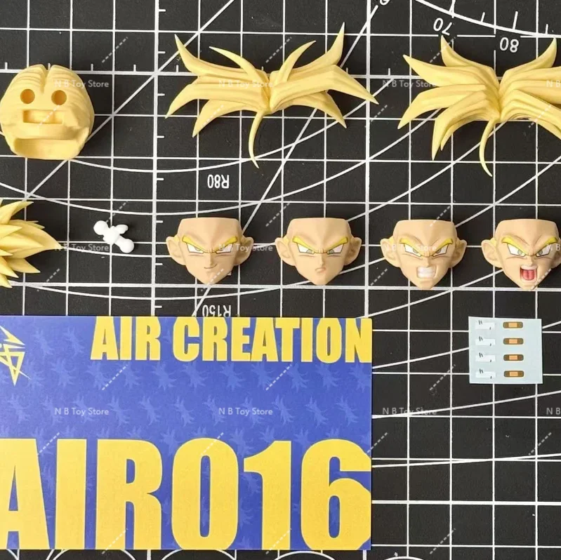 재고 있음 HM AIR 빅 엑스트라 브레이디드 헤드 트렁크 AIR016 AIR017 헤드 스컬프트 액세서리 패키지 수집용 선물