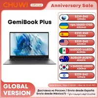 CHUWI GemiBook Plus Laptop 15.6" Intel N100 Graphics for 12th Gen 1920*1080P 16GB RAM 512GB SSD With Cooling Fan Windows 11 1