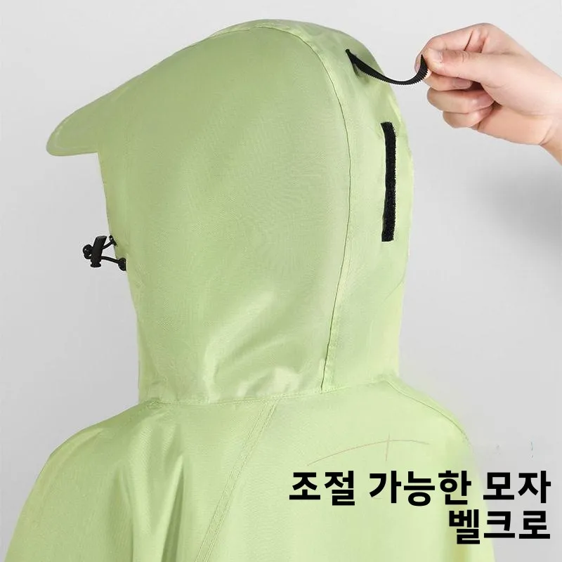 새로운 모델 성인용 전기 자동차 레인코트 방수 강우량 대비 오토바이 전기자전거용 우비 남녀공용 튼튼한 레인웨어