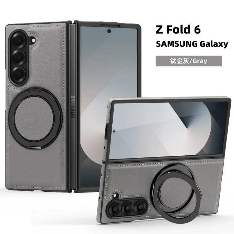 Advanced 360° Magnetic Ring Kickstand Case with Magsafe Holder - Durable Protective Hard Cover