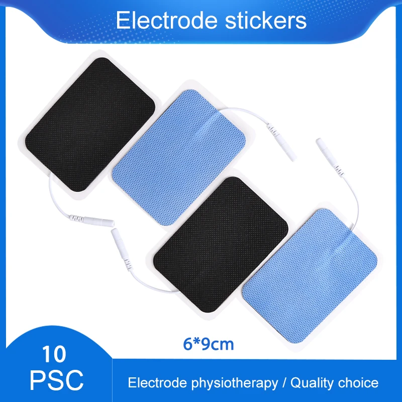 Cuscinetti Per Elettrodi Tens Riutilizzabili Per Ems Stimolatore Muscolare Nervoso Fisioterapia Digitale Macchina Digitale Patch Massaggiatore Dimagra