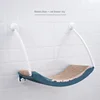 Cat Hammock Bed Comfortable Removable Arctic Fleece Sunbathe Cushion with Suction Cup for Balcony Windows Cats Hanging Beds 5