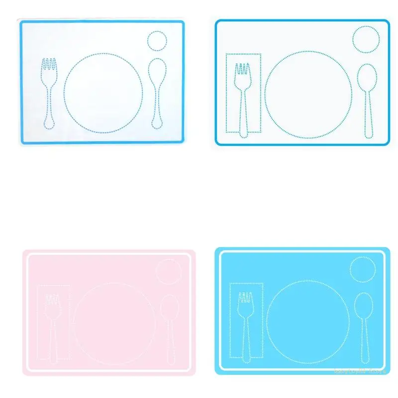 

Y4UD Sensory Food Mat Toy Sorting Game Table Manner Skill Mat for Baby Kiddie
