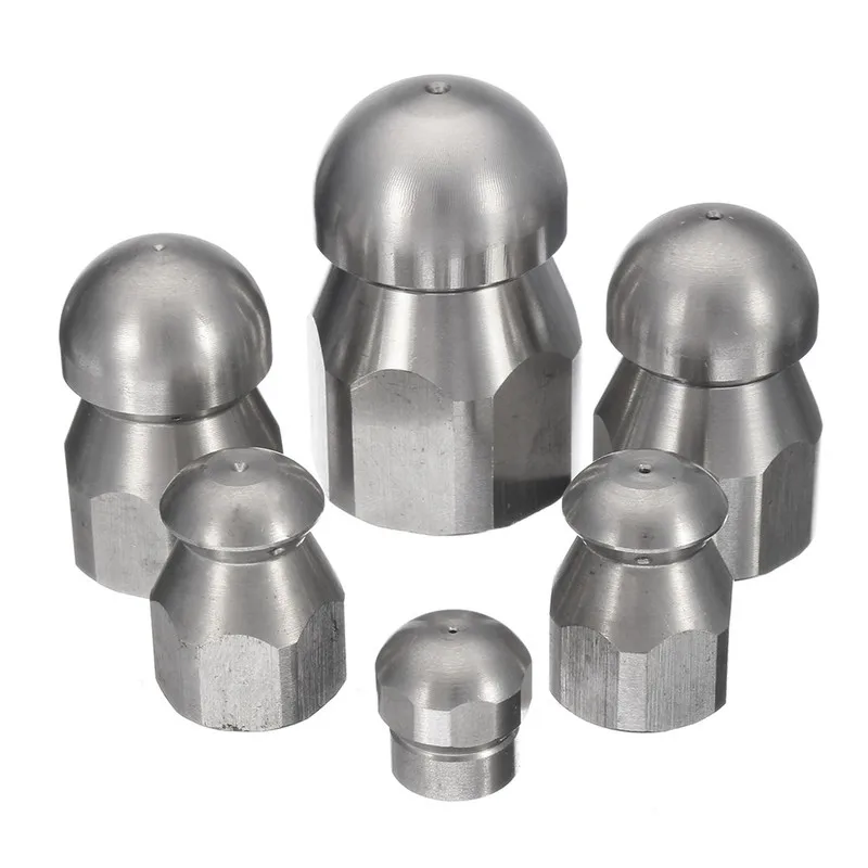 3/8" 1/8" 1/4" 1/2" Pressure Washer Nozzle for Home Garden Drain Hose Sewer Caulking Nozzle Applicator Caulking Gun Applicator Heat Gun Nozzle