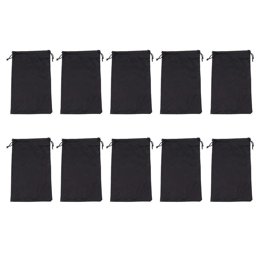 

25 Pcs Sunglass Drawstring Pocket Glasses Sleeve Swimming Goggles Bag Cover Eyeglass Holder Flannel Storage Portable Pouch