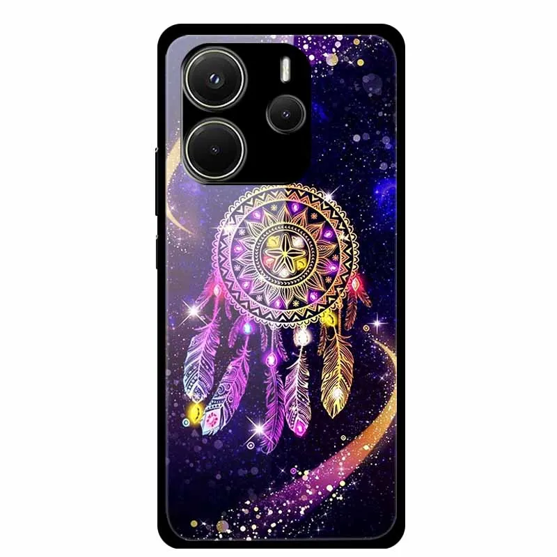 Global Version Hard Tempered Glass Fashion Protective Case, 6.67 Cover