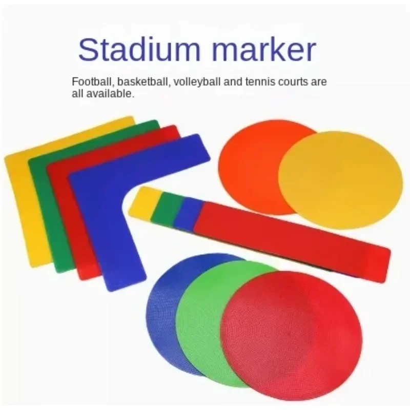 Labels Stadium Landmark Ground Court Marker Basketball Soccer Badminton Training Obstacle Red Sign Football Roadblock Plate agility ladders,soccer training cones,sports training markers