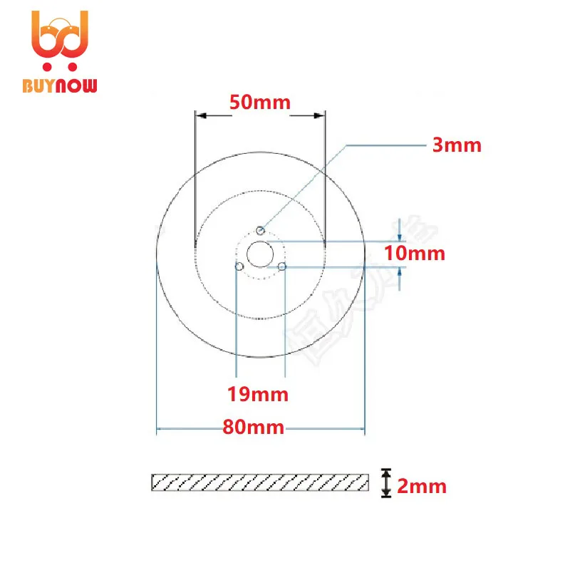 80x10x2mm Stainless steel decorative plate 360 degree Stainless steel dial scale disc tool 4